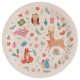 Crăciun Winter Woodland Farfurie de hârtie Pădurea de iarnă set de 8, 23 cm