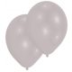 Colorat Metallic Silver Balon argintiu, 10 buc 11 inch (27,5 cm)