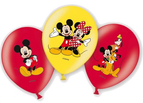 Disney Mickey Friends balon, balon 6 bucăți 11 inch (27,5 cm)
