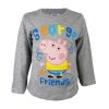 Purcelușa Peppa Tricou lung pentru copii George, top 92-116 cm