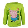 Purcelușa Peppa Tricou lung pentru copii George, top 92-116 cm