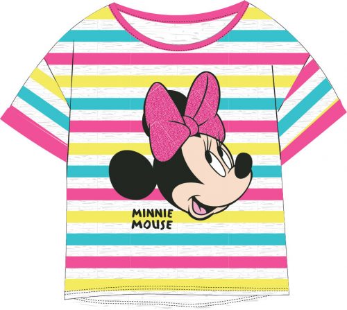 Disney Minnie  Strip tricou scurt pentru copii, top 104-134 cm