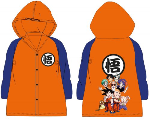 Dragon Ball pelerină de ploaie 110-140 cm