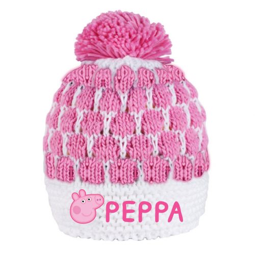 Purcelușa Peppa Pink căciulă pentru copii 52-54 cm