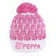 Purcelușa Peppa Pink căciulă pentru copii 52-54 cm