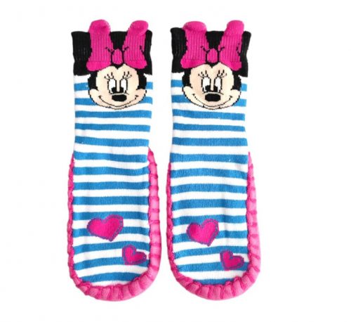 Disney Minnie  șosete cu talpă de piele 23-28