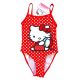 Hello Kitty Red costum de baie pentru copii, înot 104-134 cm