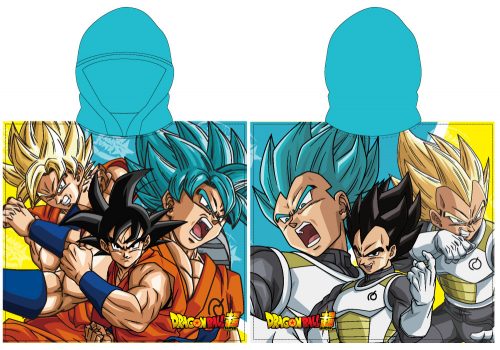 Dragon Ball poncho pentru prosop de plajă 55x110cm (Uscare Rapidă)