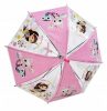 Gabby's Dollhouse Fly umbrelă transparentă semi-automată pentru copii Ø74 cm