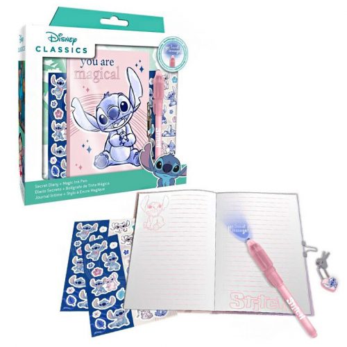 Disney Lilo și Stitch Magical set carnețel + stilou magic