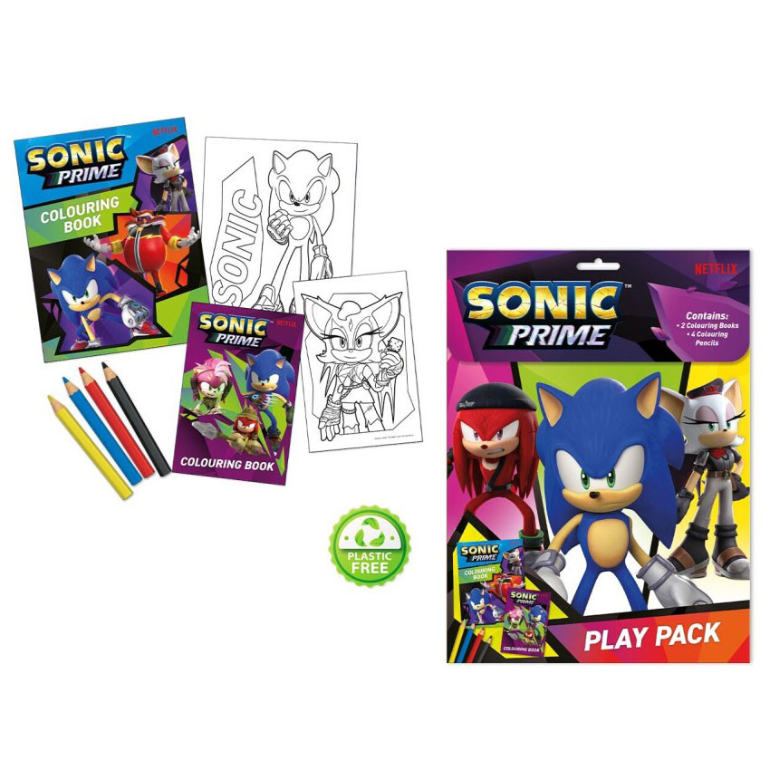 Sonic The Hedgehog Prime Carte De Colorat Set Javoli Disney Online C