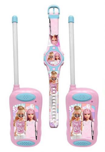 Barbie Set walkie talkie + ceas digital