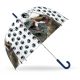 Jurassic World umbrelă transparentă semiautomată pentru copii Ø70 cm