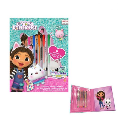 Gabby's Dollhouse Smoothie Land set caiet + pix cu gel