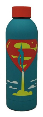 Superman Launch sticlă cu atingere moale, sticlă sport 700 ml