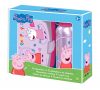 Purcelușa Peppa Set cutie sandvișuri Jump Rope + sticlă de aluminiu