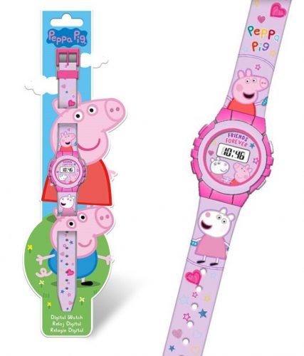 Purcelușa Peppa Friends ceas digital