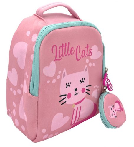 Pisică Rucsac, geantă + portofel Little Cats 25 cm