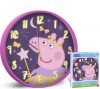 Purcelușa Peppa ceas de perete 25 cm