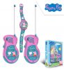 Purcelușa Peppa Walkie Talkie + set ceas digital