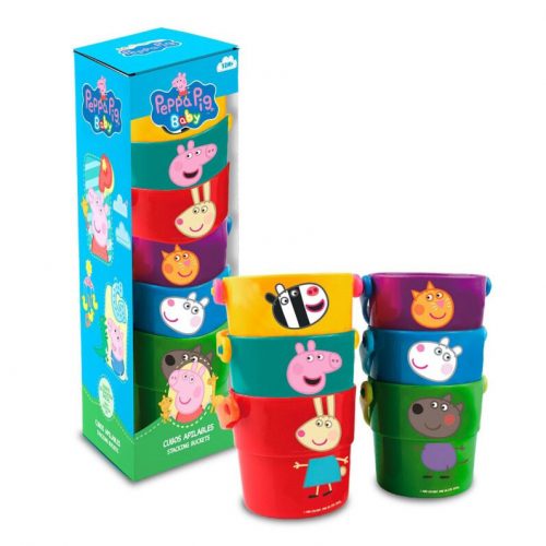 Purcelușa Peppa Set de jucării pentru baie cu 6 piese