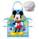 Disney Mickey  Grinning Colors Set de șorț pentru copii, 2 piese