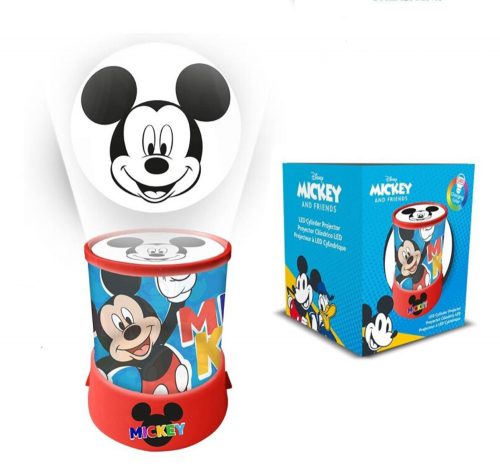 Disney Mickey  Happy Proiector 2-în-1, Lampă, Lumină de Noapte