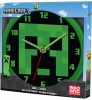 Minecraft Green ceas de perete 25 cm