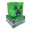 Minecraft Creeper Lumină de noapte 3D și ceas deșteptător