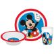 Disney Mickey  set de masă, set de plastic micro în cutie