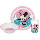 Disney Minnie  Mermaid set de veselă, set micro plastic în cutie