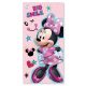 Disney Minnie  Prosop de baie Smile, prosop de plajă 70x137 cm (Uscare Rapidă)