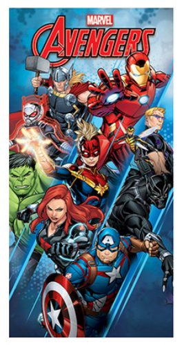 Avengers Prosop de baie Heroes, Prosop de plajă 70x137 cm (Uscare rapidă)