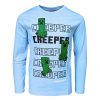 Minecraft Creeper tricou pentru copii cu mânecă lungă, top 6-12 ani