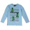 Minecraft Creeper tricou copii cu mânecă lungă, top 6-12 ani