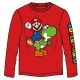 Super Mario Yoshi tricou cu mânecă lungă pentru copii, top 6-12 ani