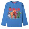 Lego Tricou cu mânecă lungă Ninjago pentru copii, top 3-8 ani