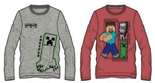 Minecraft tricou pentru copii cu mânecă lungă, top 6-12 ani