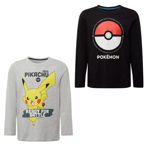 Pokémon Tricou cu mâneci lungi Battle pentru copii, top 10-14 ani