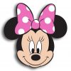 Disney Minnie  Head Pernă decorativă 3D 35 cm Velur