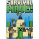 Minecraft Survival Mode pătură din polar 100x140cm