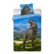 Dinozaur Set de lenjerie T-Rex 140×200cm, 70×90 cm