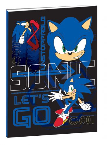 Sonic Ariciul Go Fast Sonic ariciul B/5 Caiet Liniat 40 pagini