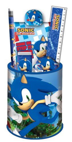 Sonic Ariciul Rush Set de papetărie Sonic the Hedgehog, 7 buc