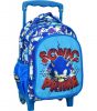 Sonic Ariciul Prime Ghiozdan cu roți Sonic Ariciul pentru grădiniță, Geantă 30 cm