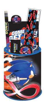 Sonic Ariciul Get Me papetărie set de 7