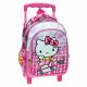 Hello Kitty Good Vibes rucsac cu roți pentru grădiniță, geantă 30 cm