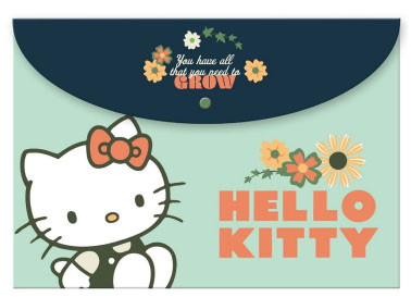 Hello Kitty Stay Sunny Mapă A/4 pentru documente