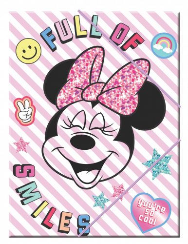 Disney Minnie  Smiles Mapa A/4 cu elastic