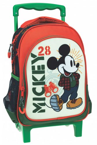 Disney Mickey Hike ghiozdan cu roți pentru grădiniță, geantă 30 cm